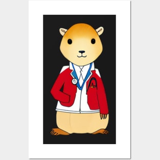 Doctor Capybara Posters and Art